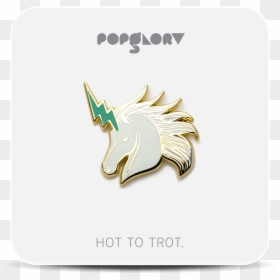 Unicorn & Lightning, HD Png Download - gold unicorn png