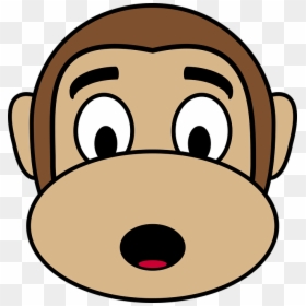 Astonished, Face, Monkey, Shocked - Crying Monkey Emoji, HD Png Download - shocked face emoji png