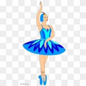 Tutu Ballet Dancer Drawing Clip Art - Ballet Dancer Drawing Color, HD Png Download - tutu clipart png