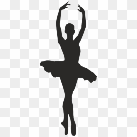 Ballet Dancer Silhouette Clip Art - Dance Silhouette Ballet, HD Png Download - tutu clipart png