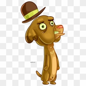 Fancy Cartoon Dogs, HD Png Download - fancy hat png