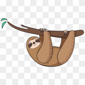 Sloth Sloths Ftestickers Freetoedit - Three Toed Sloth Clipart, HD Png Download - sid the sloth png
