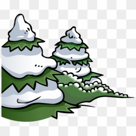 Pine Tree Cove - Cartoon Winter Trees Png, Transparent Png - evergreen trees png