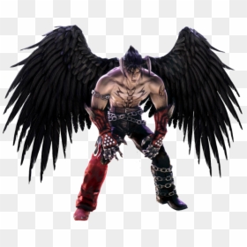 Demon Wing Png -jin In His Demon Form - Tekken 5 Devil Jin, Transparent Png - jin kazama png