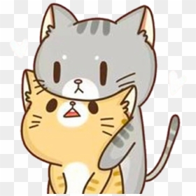 #fretoedit #cat #cats #kawaii #cute #cutecat #cuteanimals - Stickers De Gatitos Para Whatsapp, HD Png Download - cute kitty png