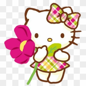 #hellokitty #hello Kitty #spring #primavera #flower - Transparent Hello Kitty Png, Png Download - cute kitty png