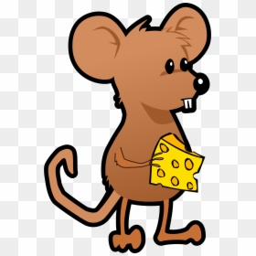 With Big Image Png - Mouse With Cheese Clip Art, Transparent Png - png mouse