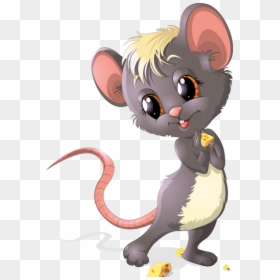 Transparent Mouse Animal Png - Cartoon Mouse Png Cute, Png Download - png mouse