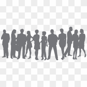 Millennials Person Silhouette Social Group Grey - White Silhouette People Png, Transparent Png - poeple png
