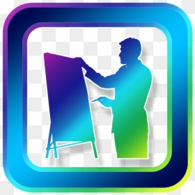 Icon Presentation Board Present Png Image - Train The Trainer, Transparent Png - question mark png transparent