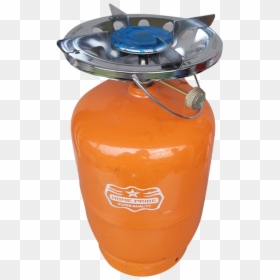 Gas Cylinder With Burner 7kg, HD Png Download - gas tank png