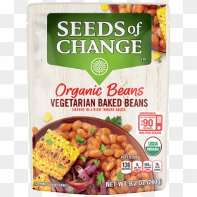 Vegetarian Baked Beans - Seeds Of Change Beans, HD Png Download - baked beans png