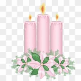 Candles Png Clipart - Pink Candles Clipart, Transparent Png - candle.png