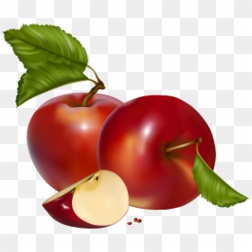 Apple Cliparts Png Fall - Red Apples Clip Art, Transparent Png - apple png transparent