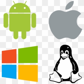 Windows Linux Mac Android, HD Png Download - android png transparent