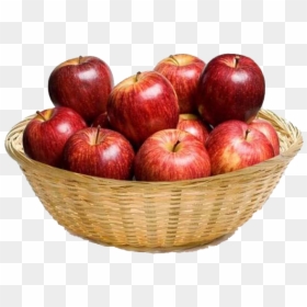 Basket Of Apple Png Free Download - Apples In A Basket, Transparent Png - apple png transparent