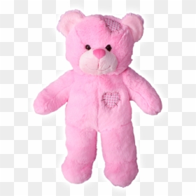 Pink Teddy Bear Png - Teddy Bear Pink Png, Transparent Png - stuffed bear png