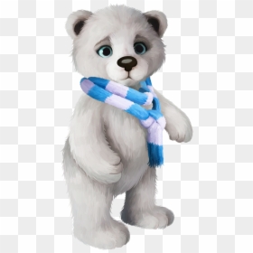 Winter Games At The - Transparent Winter Animals Png, Png Download - stuffed bear png