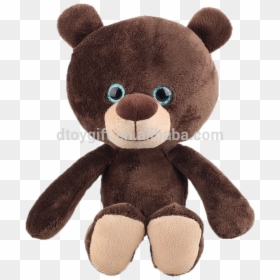 2017 New Big Eyes Stuffed Animal Plush Teddy Bear Soft - Teddy Bear, HD Png Download - stuffed bear png