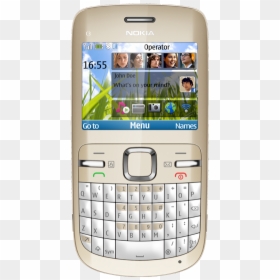 Nokia C3, HD Png Download - nokia phone png