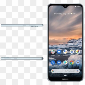 64gb / Ice - Nokia 7.2, HD Png Download - nokia phone png
