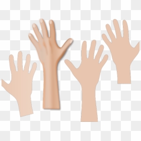 Transparent Hand Clipart - Skin Clipart, HD Png Download - reaching hands png