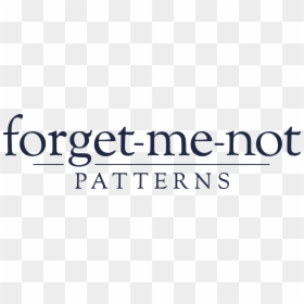 Calligraphy, HD Png Download - forget me not png