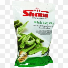 Shana Baby Whole Okra 300g - Frozen Okra Nz, HD Png Download - okra png