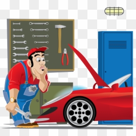Picture Freeuse Library Car Clip Art Repair Transprent - Mechanic Clipart, HD Png Download - car mechanic png