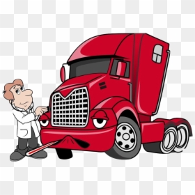 Car Pickup Truck Diesel Engine Clip Art - Truck Mechanic Clipart, HD Png Download - car mechanic png