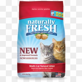 Naturally Fresh Cat Litter, HD Png Download - litter png