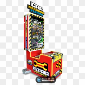 Car Mechanic Flipper Video Redemption Arcade By Magic - Timber Man Arcade, HD Png Download - car mechanic png