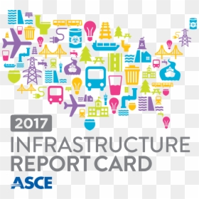 Infrastructure Report Card Logo, HD Png Download - report card png