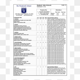 Document, HD Png Download - report card png