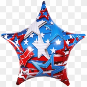 Patriotic Stars Png -permashape Patriotic Usa Star - Balloon, Transparent Png - usa.png