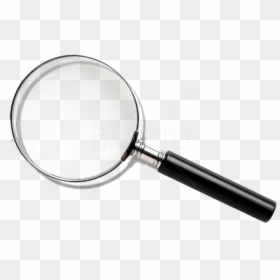 Download Free Loupe Images - Transparent Magnifying Glass No Background, HD Png Download - magnifying glass transparent png