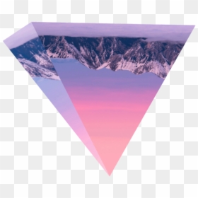 #pyramid #3d #3deffect #erje - Triangle, HD Png Download - 3d pyramid png