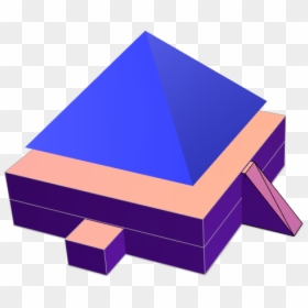 Pyramid Of Light - Triangle, HD Png Download - 3d pyramid png