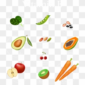 Clip Transparent Download Clipart Fruits And Veggies - Clip Art, HD Png Download - vegetables transparent png