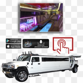 Hummer H2 App Individual - Limousine, HD Png Download - hummer png
