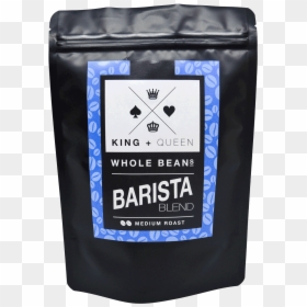 Roast Coffee Beans Barista Blend King And Queen - Bag, HD Png Download - king and queen png