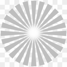 Transparent Sun Clipart Black And White - Sun Rays Vector Png, Png Download - white sun png