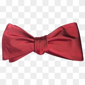 Dark Red Bow, HD Png Download - red bow tie png
