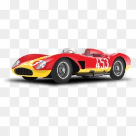 Clip Art Background Picture Techflourish Collections - Ferrari 500 Trc, HD Png Download - racing car png