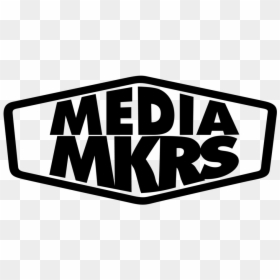 Mediamkrs Logo Black, HD Png Download - reel png