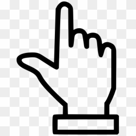 Download Finger Pointing Up Png Clipart Index Finger - Hand Pointing Up Icon, Transparent Png - hand finger png