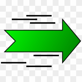 Fast Green Arrow, HD Png Download - fast shipping png