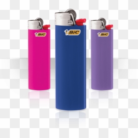 Three Bic Lighters - Bic, HD Png Download - bic lighter png