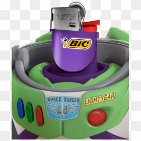 Transparent Buzz Lightyear Spaceship Clipart, HD Png Download - bic lighter png