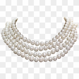 Pearl Necklace Transparent Background, HD Png Download - pearls png